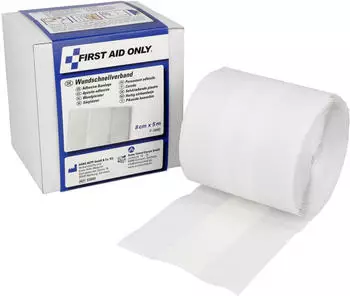 First-Aid-Only Wundschnellverband 8 cm x 5 m weiß 8x500