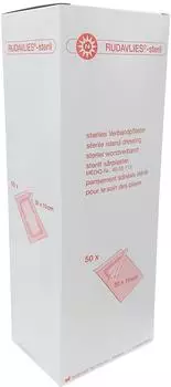 NOBAMED Noba Rudavlies-steril Verbandpflaster 30 x 10 cm 50 St&uuml;ck