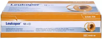 Adequapharm Leukopor 2,5 cmx5 m 12 St
