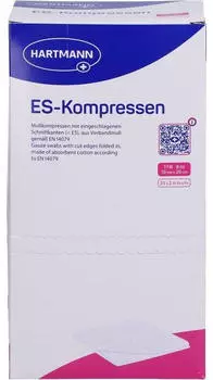 CC Pharma Es-Kompressen steril 10x20 cm 8fach 25X2 St