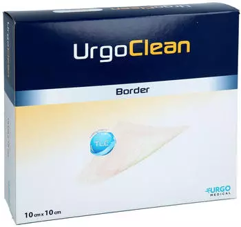 Avitamed URGOCLEAN Border 10x10 cm Wundauflage 10 St&uuml;ck