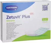 Zetuvit Plus Silicone Steril 20x25 Cm 10 St