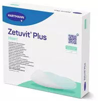 ZETUVIT Plus Heart 17,6x17,6 cm Wundauflage