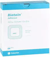 Biatain Schaumverband 12,5x12,5 Cm Selbst Haftend 10 St