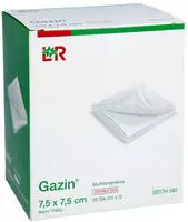 GAZIN Mullkomp.7,5x7,5 cm steril 8fach