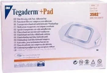 3M Tegaderm + Pad Transparentverband 5 x 7 cm 50 St&uuml;ck