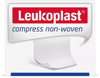 BSN Leukoplast compress non-woven 10x10 cm 6-lagig 50 St&uuml;ck