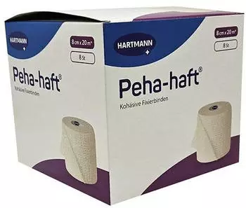Adequapharm Peha-Haft Fixierbinde latexfrei 8 cmx20 m 8 St