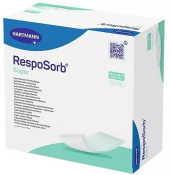 CC Pharma RESPOSORB Super Wundauflage 20x40 cm 10 St&uuml;ck