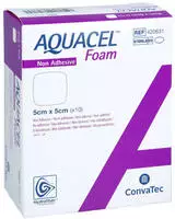 AQUACEL Foam nicht adh&auml;siv 5x5 cm Verband