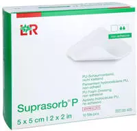 SUPRASORB P PU-Schaumv.nicht klebend 5x5 cm