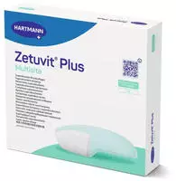 ZETUVIT Plus Multisite 17,2x18,6 cm Wundauflage