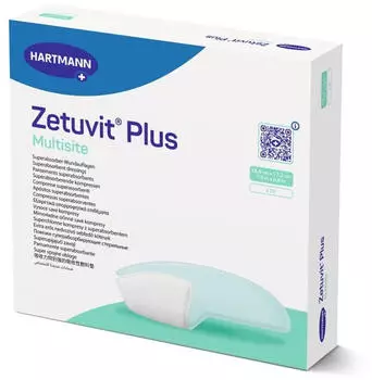 Hartmann ZETUVIT Plus Multisite 17,2x18,6 cm Wundauflage 10 St&uuml;ck