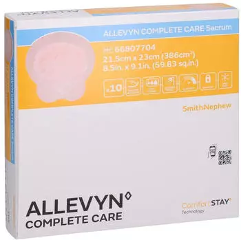 Smith & Nephew ALLEVYN Complete Care Sacrum gro&szlig; 21,5x23 cm 10 St&uuml;ck