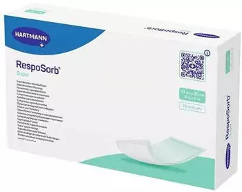 CC Pharma Resposorb Super Wundauflage 10x20 cm 10 St