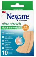 Nexcare Ultra Stretch Comfort Flexible Bands, 60mm x 100mm 10 St