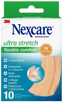 3M Medica Nexcare ultra stretch comfort flexible Pfl.6x10 cm 10 St