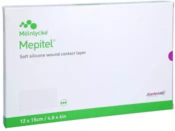 CC Pharma Mepitel Sil Netz12x15cm St 5 St&uuml;ck