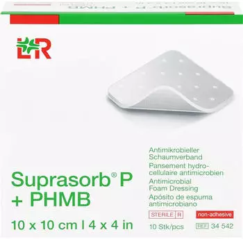 +Prisoma Suprasorb P+phmb Sc10x10 10 St&uuml;ck