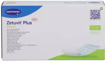 Acti Medi Zetuvit Plus Silicone steril 10x20 cm 10 St