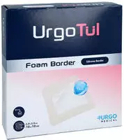 URGOT&Uuml;L Foam Border 10x10 cm Verband