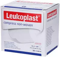 Leukoplast Compress Non-woven 7,5x7,5cm Ste.4f 100 St
