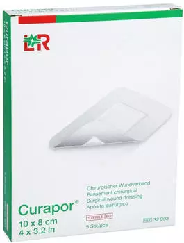 Medi-Spezial CURAPOR Wundverband steril chirurgisch 8x10 cm 5 St&uuml;ck