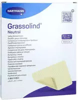 GRASSOLIND Salbenkompressen 10x10 cm steril