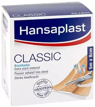 BSN Medical Hansaplast Classic Pflaster 5 m x 8 cm