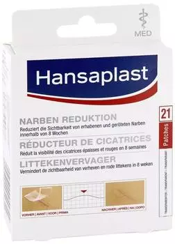 Hansaplast med Narben Reduktion (21 Stk.)