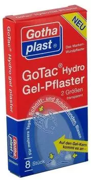 Gothaplast Gotac Hydrogelpflaster 2 Größen (8 Stk.)