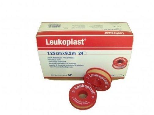 BSN Medical Leukoplast 9,2 m X 1,25 cm 1536 (24 Stk.)