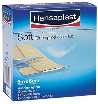 BSN Medical Hansaplast Soft 5 m x 6 cm Rolle