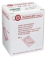 Nobamed Pflaster Rudavlies, 50 Strips, steril, elastisch, elastisch, 7 x 5cm