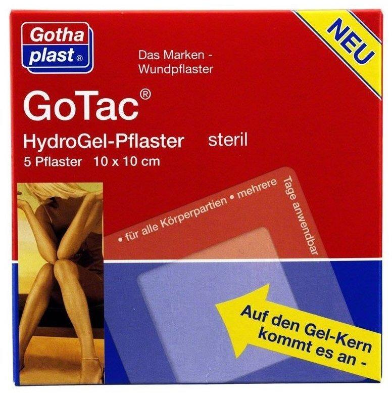 Gothaplast Gotac L Hydrogelpflaster 10 x 10 cm Steril (5 Stk.) Test ❤️  Testbericht.de April 2022