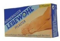 Lebewohl H&uuml;hneraugen Pflaster 8 Pflaster