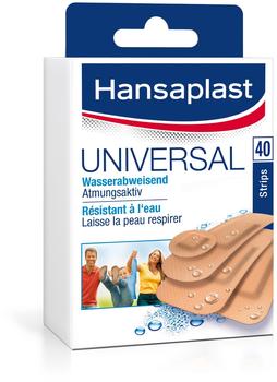 Hansaplast Universal Strips 5 Größen Water Resistant (40 Stk.)