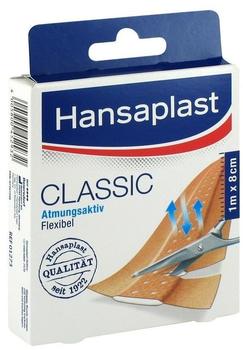 Hansaplast Classic Streifen 8 cm x 1 m