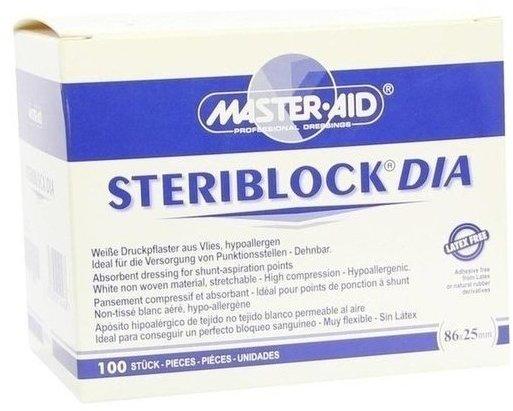 Trusetal Verbandstoffwerk Steriblock Dialyse-pflaster 86x25mm Master Aid (100 Stk.)