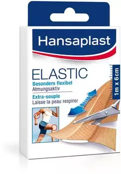 Hansaplast Elastic Pflaster 1m x 6cm