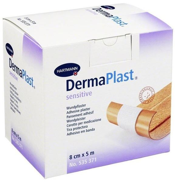 Hartmann Dermaplast Sensitive Pflaster 8 cm x 5 m Weiss