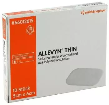 Smith & Nephew Allevyn Thin Wundauflage 5 x 6 cm (10 Stk.)