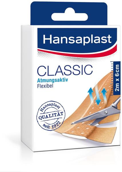 Hansaplast Classic Streifen 6 cm x 2 m