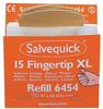 Salvequick® Ersatzfüllung REF 6454, Pflaster, XL, Karton, 6 x 15 Stück, 8,3...
