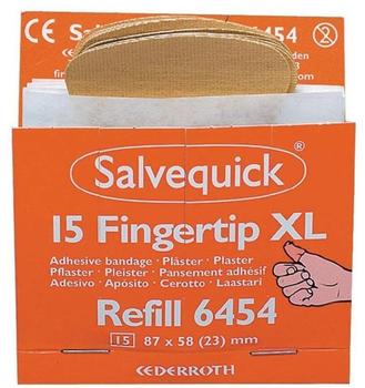 Salvequick Fingerspitzen-Pflaster elast. Refill 6454 (15 Stk.)