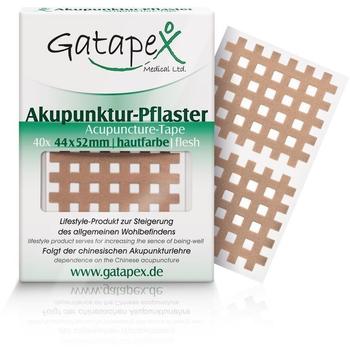 Gatapex Akupunkturpflaster beige Gittertapes, 4,4 cm x 5,2 cm)