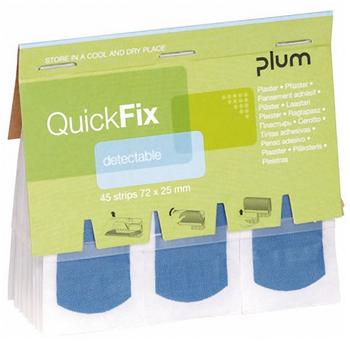 Plum BR354045 QuickFix Nachfüllpack Detektabel Pflaster