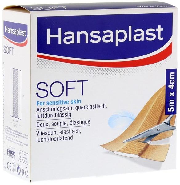 BSN Medical Hansaplast Soft Pflaster 5 m x 4 cm Rolle