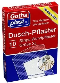 Gothaplast Duschpflaster XL 70 x 48 mm (10 Stk.)