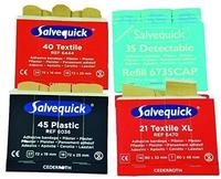 Salvequick 6036, Salvequick Nachf&uuml;llset Pflaster 6036 hautfarben 2 Gr&ouml;&szlig;en 45